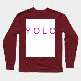 Beautiful YOLO T Shirt Long Sleeve T-Shirt